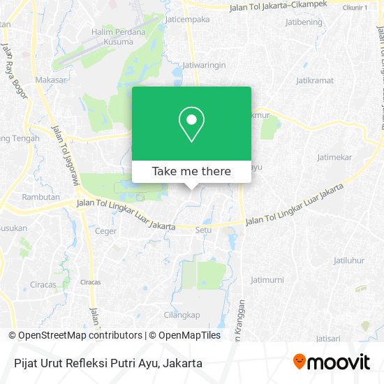 Pijat Urut Refleksi Putri Ayu map