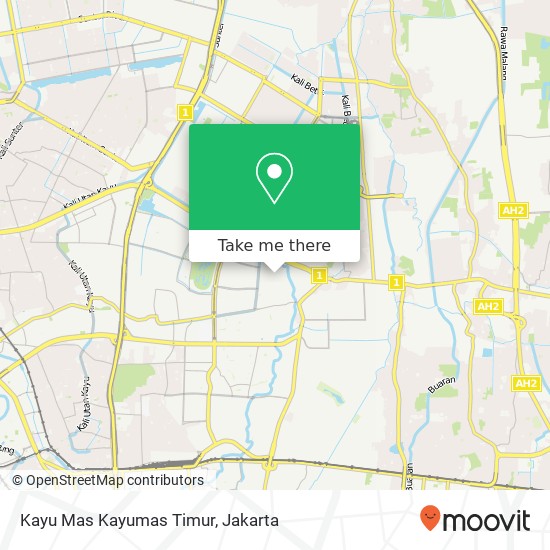 Kayu Mas Kayumas Timur map