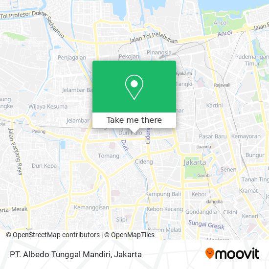 PT. Albedo Tunggal Mandiri map