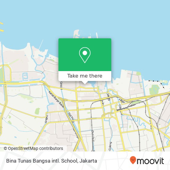 Bina Tunas Bangsa intl. School map