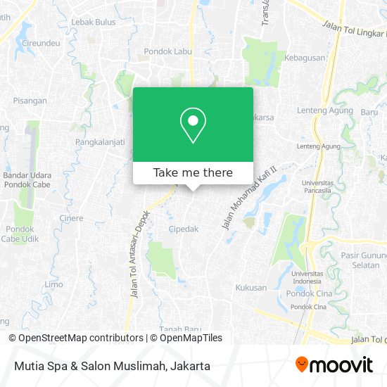 Mutia Spa & Salon Muslimah map