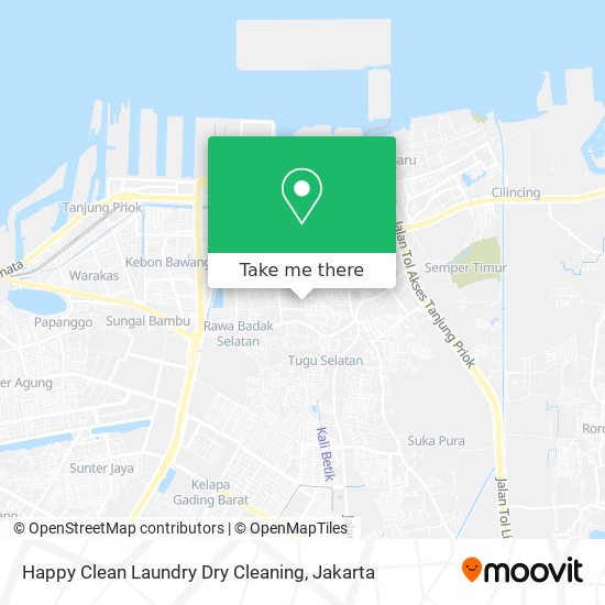 Happy Clean Laundry Dry Cleaning map