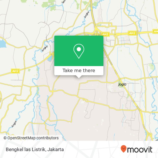 Bengkel las Listrik map