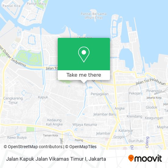 Jalan Kapuk Jalan Vikamas Timur I map