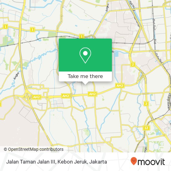 Jalan Taman Jalan III, Kebon Jeruk map