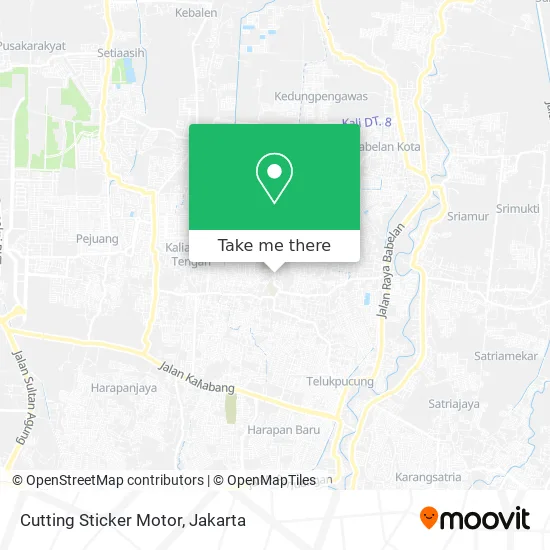 Cutting Sticker Motor map