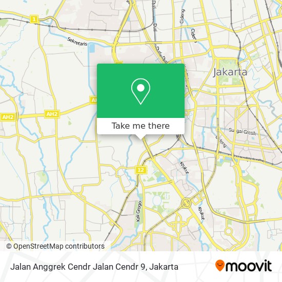 Jalan Anggrek Cendr Jalan Cendr 9 map