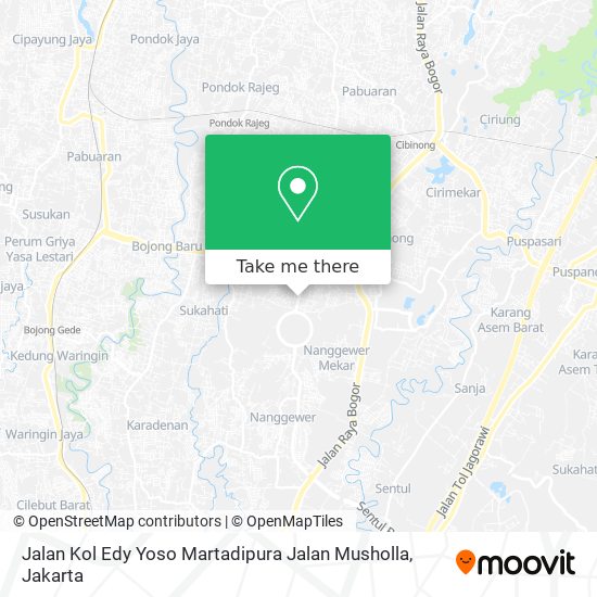 Jalan Kol Edy Yoso Martadipura Jalan Musholla map