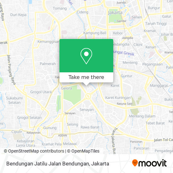 Bendungan Jatilu Jalan Bendungan map