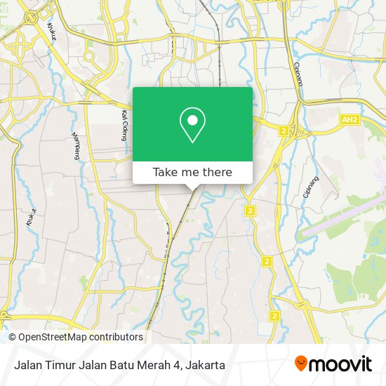 Jalan Timur Jalan Batu Merah 4 map