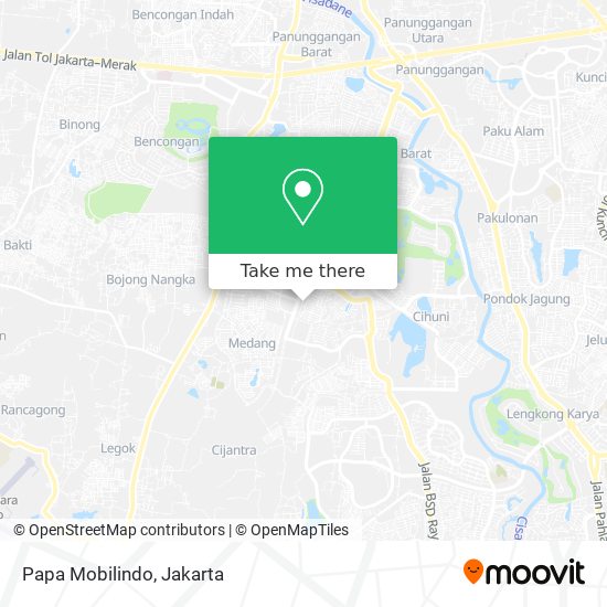 Papa Mobilindo map