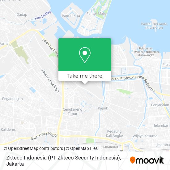 Zkteco Indonesia (PT Zkteco Security Indonesia) map