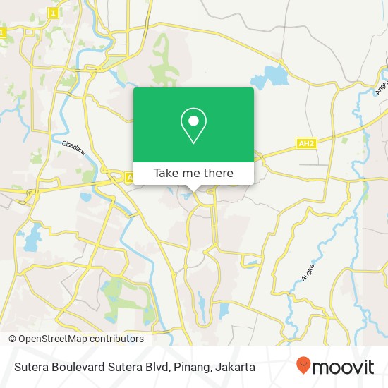 Sutera Boulevard Sutera Blvd, Pinang map