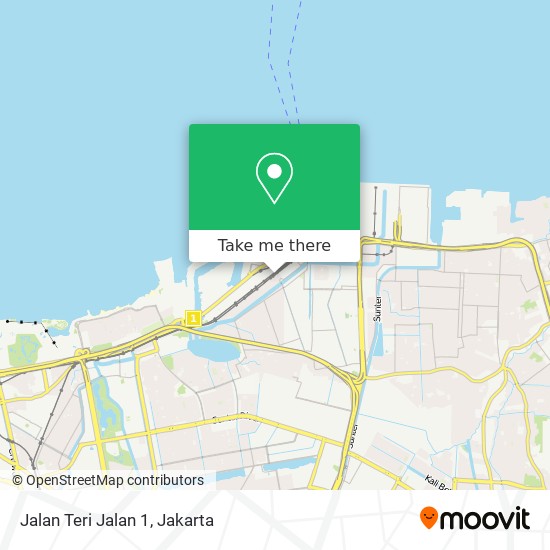 Jalan Teri Jalan 1 map