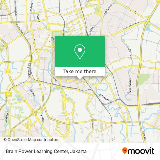 Brain Power Learning Center map