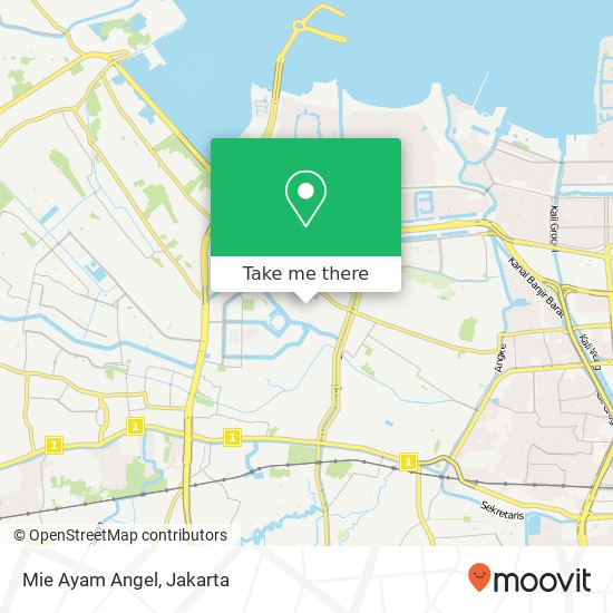 Mie Ayam Angel map