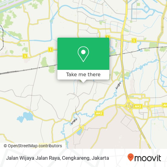 Jalan Wijaya Jalan Raya, Cengkareng map