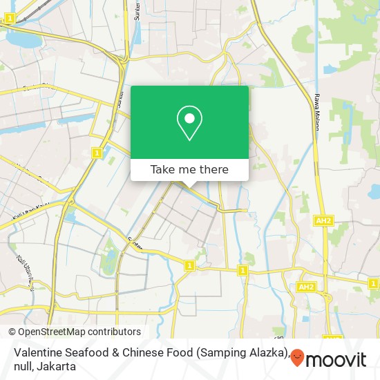 Valentine Seafood & Chinese Food (Samping Alazka), null map