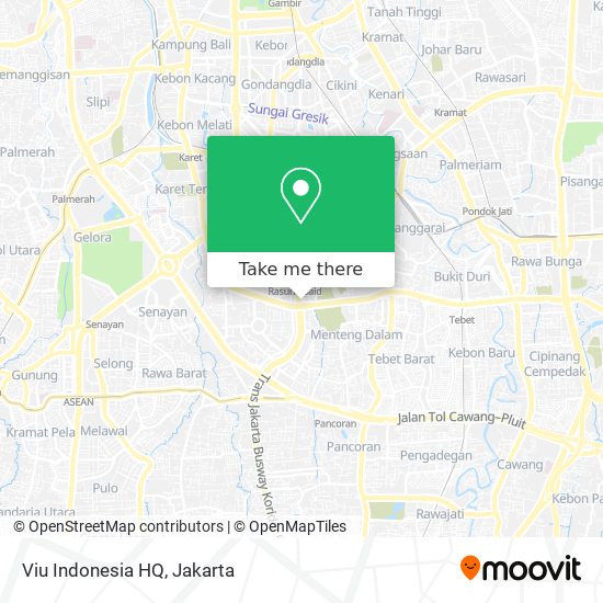 Viu Indonesia HQ map