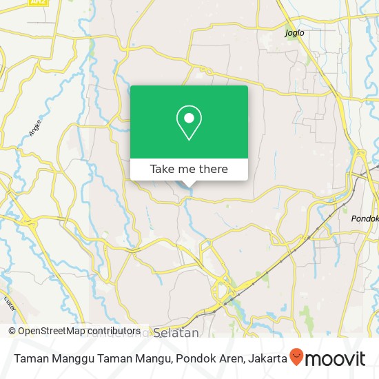 Taman Manggu Taman Mangu, Pondok Aren map