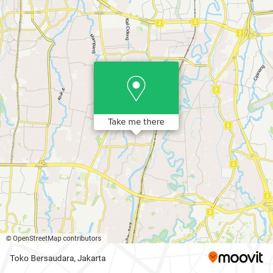 Toko Bersaudara map