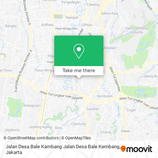 Jalan Desa Bale Kambang Jalan Desa Bale Kembang map