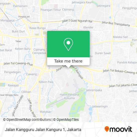 Jalan Kangguru Jalan Kanguru 1 map