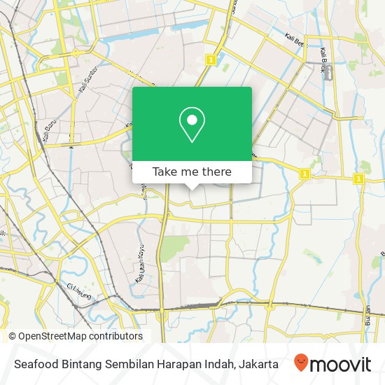 Seafood Bintang Sembilan Harapan Indah map