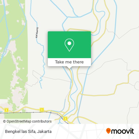 Bengkel las Sifa map