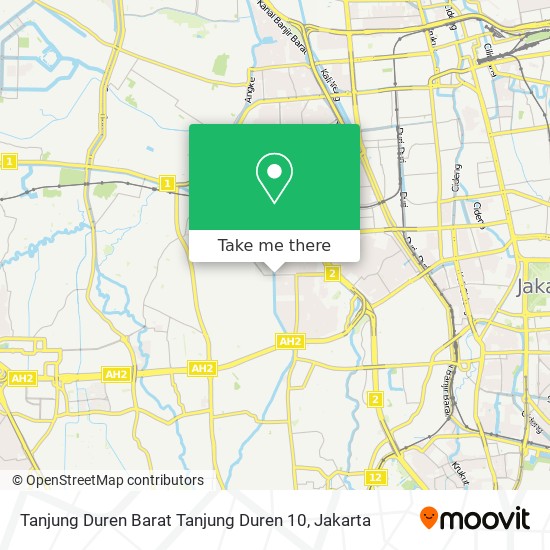 Tanjung Duren Barat Tanjung Duren 10 map