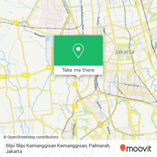 Slipi Slipi Kemanggisan Kemanggisan, Palmerah map