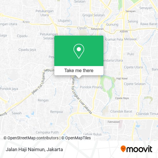 Jalan Haji Naimun map