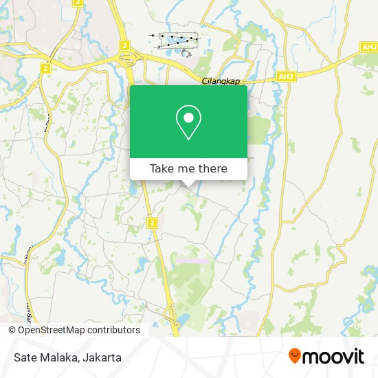Sate Malaka map