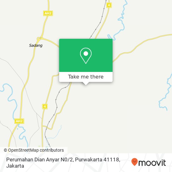 Perumahan Dian Anyar N0 / 2, Purwakarta 41118 map