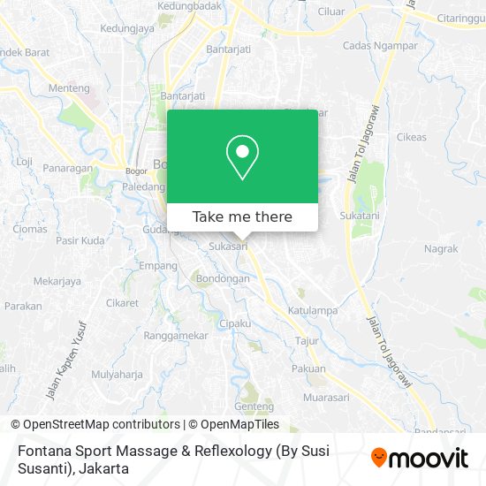 Fontana Sport Massage & Reflexology (By Susi Susanti) map