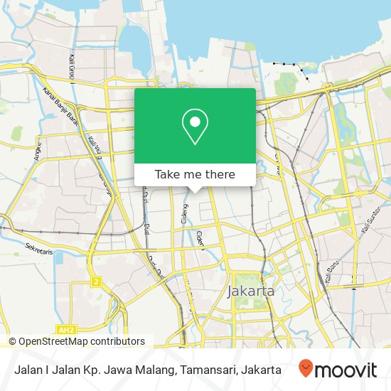 Jalan I Jalan Kp. Jawa Malang, Tamansari map