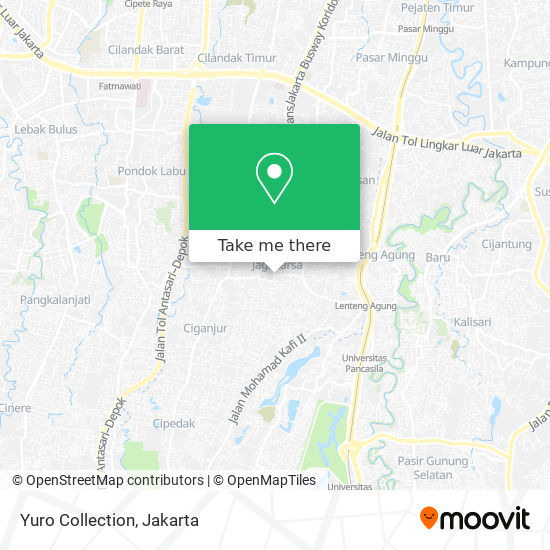 Yuro Collection map
