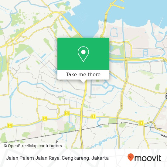 Jalan Palem Jalan Raya, Cengkareng map