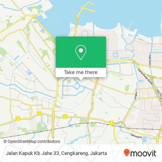 Jalan Kapuk Kb Jahe 33, Cengkareng map