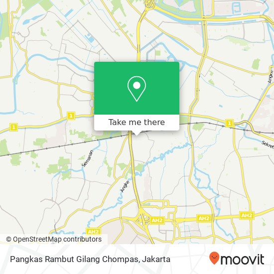 Pangkas Rambut Gilang Chompas map