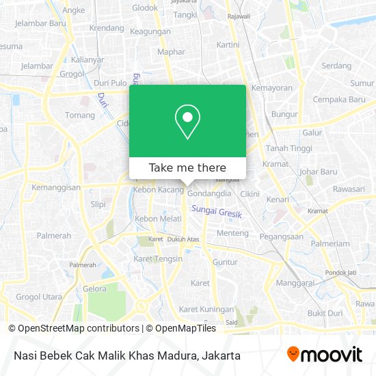 Nasi Bebek Cak Malik Khas Madura map