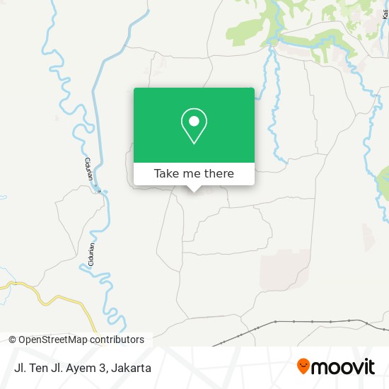 Jl. Ten Jl. Ayem 3 map