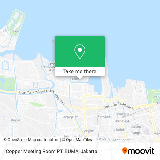 Copper Meeting Room PT. BUMA map