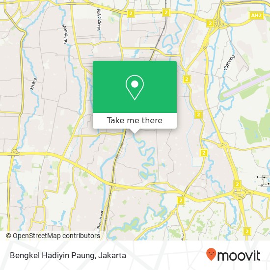 Bengkel Hadiyin Paung map