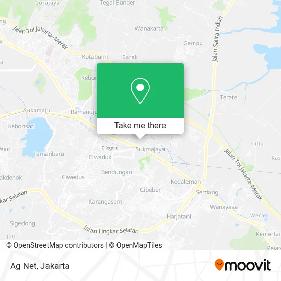 Ag Net map