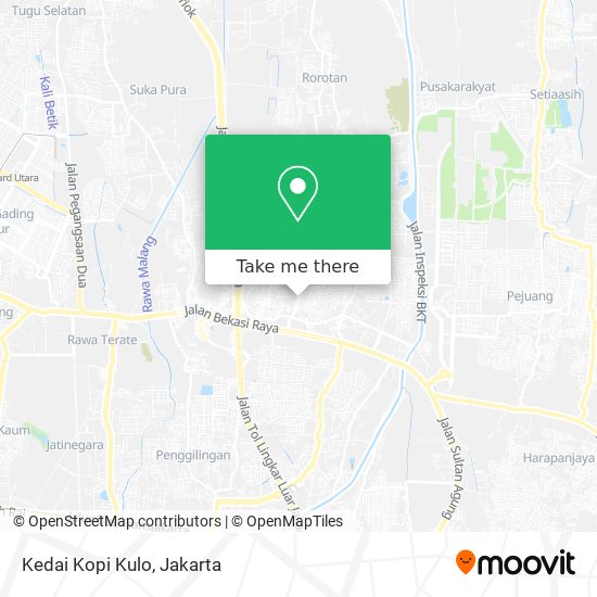 Kedai Kopi Kulo map