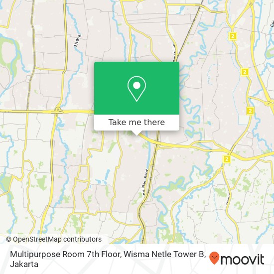 Multipurpose Room 7th Floor, Wisma Netle Tower B map