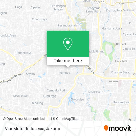 Viar Motor Indonesia map