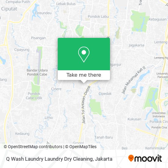 Q Wash Laundry Laundry Dry Cleaning map