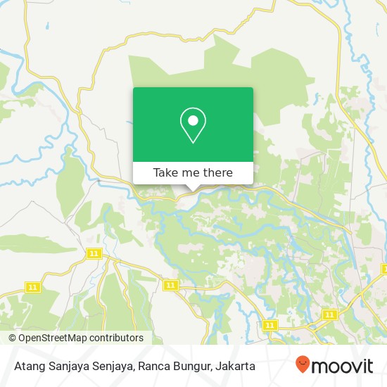 Atang Sanjaya Senjaya, Ranca Bungur map